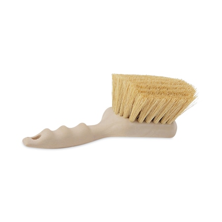 Boardwalk Cleaning Brushes, 3 in L Handle, 5.5 in L Brush, Cream, Plastic BWK4208